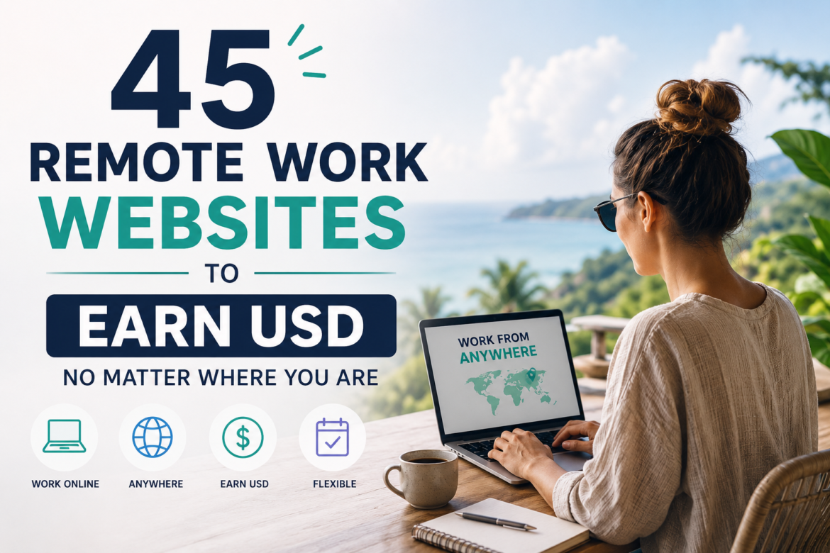 45 remote work websites