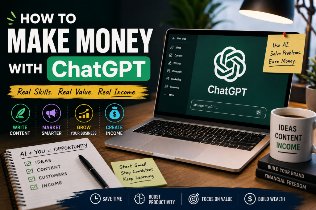 How to Make Money With ChatGPT in 2026: A Realistic Beginner’s Guide