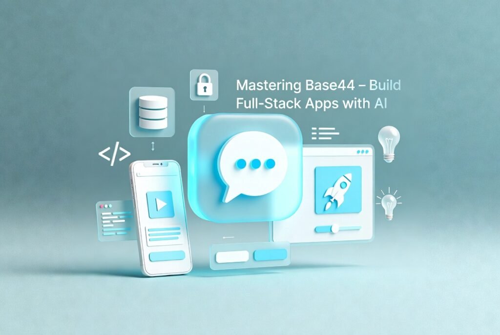 Mastering Base44 – Build Full-Stack Apps with AI in Minutes