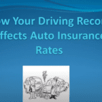How Your Driving Record Affects Your Auto Insurance Rates