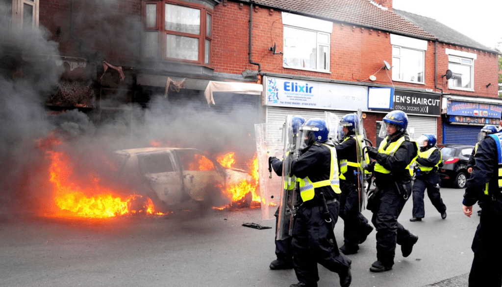 Police remain on ‘high alert’ due to concerns about potential further unrest this weekend.