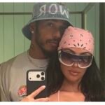 Kim Kardashian and Lewis Hamilton