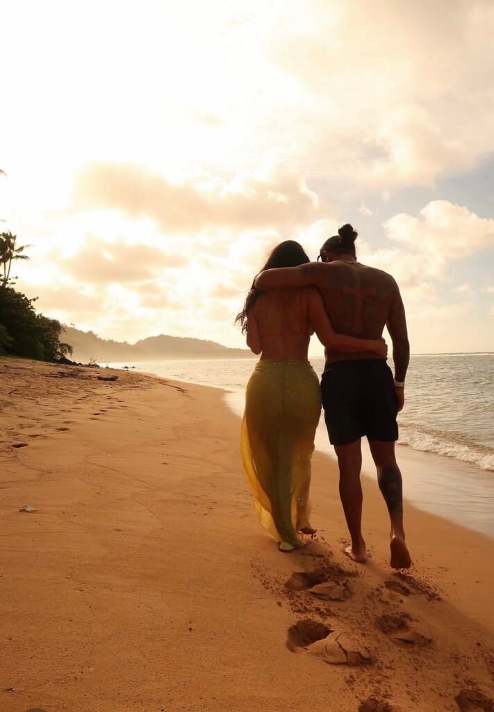 Kim Kardashian and Lewis Hamilton
