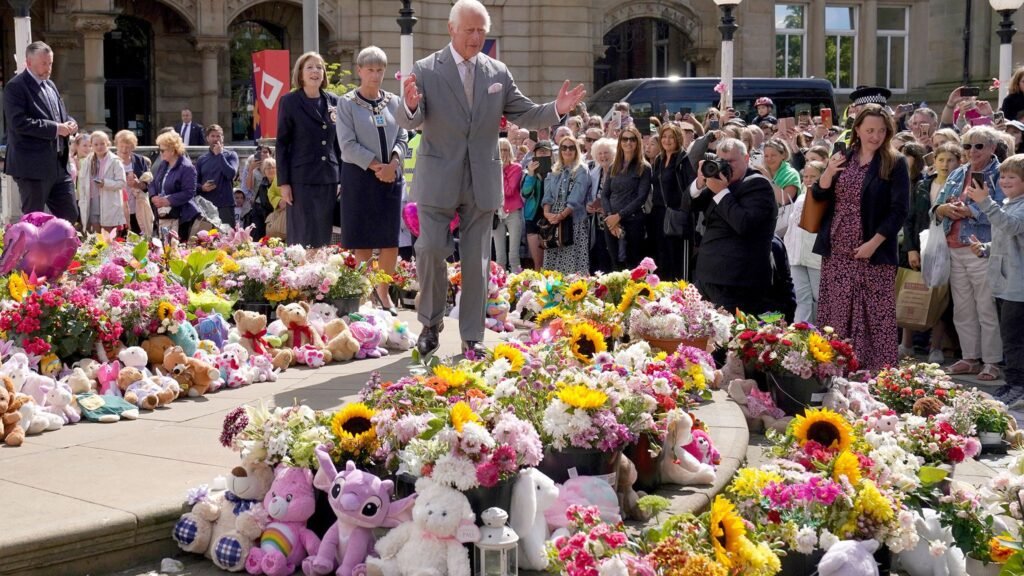 King Charles is set to meet with children who survived the Southport stabbing attack